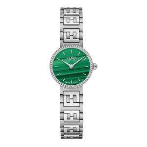 Fendi Forever  Diamond Watch Silver Womens